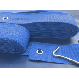 Разметка площадки для бадминтона 13.4х6.1м - голубой (ленты)