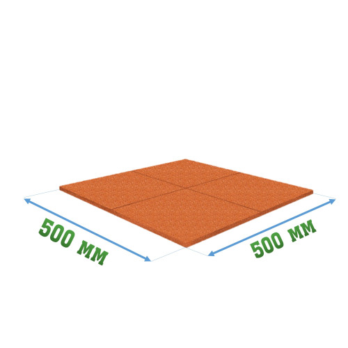 Антирикошетное покрытие 500x500x40мм